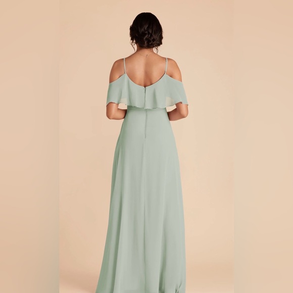 Elegant Mint Green Maxi Dress - Picture 4 of 7